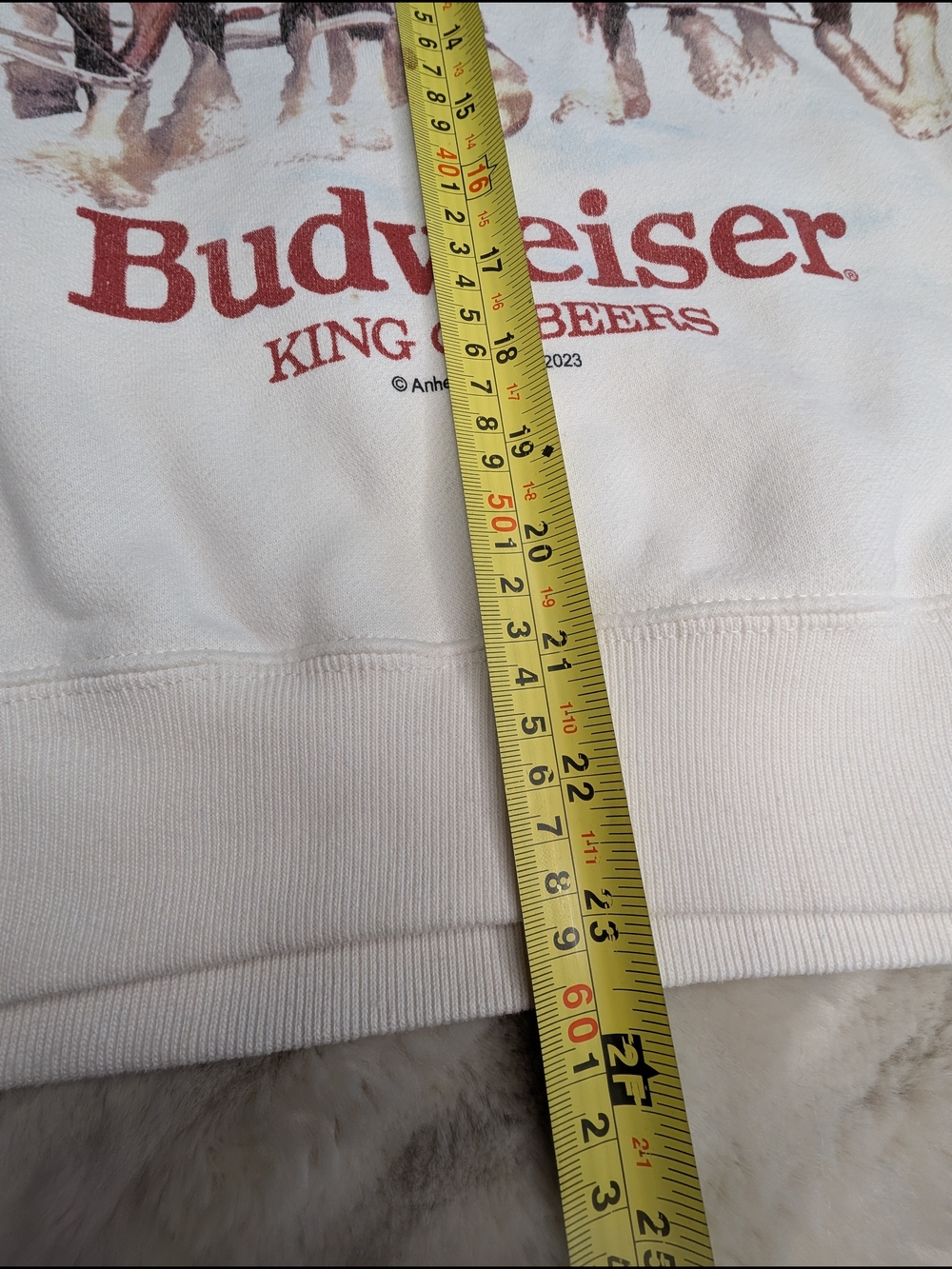 Abercrombie & Fitch Oversized Budweiser Clydesdale Holiday Graphic - Picture 16 of 16